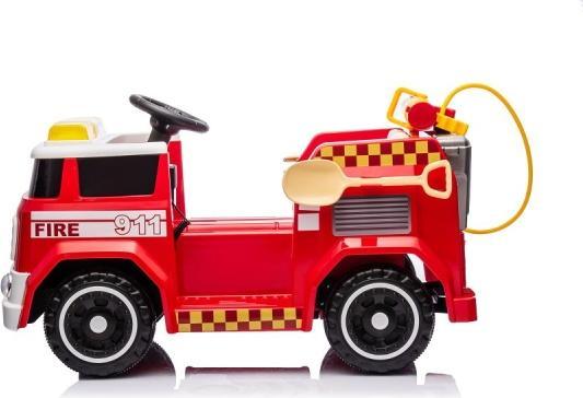 Produktbild Es-toys Kinderfahrzeug – Elektro Auto „Feuerwehr“ – 12V7AH Akku, 4 Motoren - Fernsteuerung, MP3 + Si (12 V)