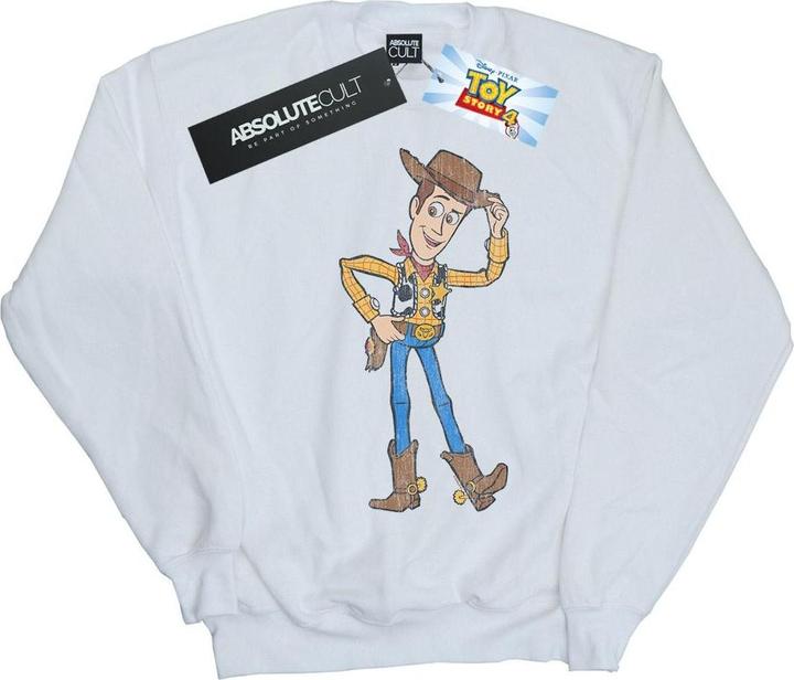 Actual product image Disney Mens Toy Story 4 Sheriff Woody Pose Sweatshirt (XXL)