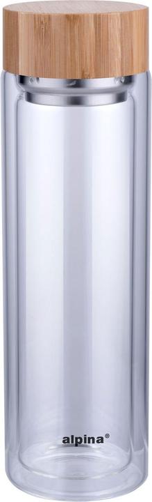 Produktbild alpina 2er-Set Isolierflasche mit integriertem Teesieb (0.45 l)