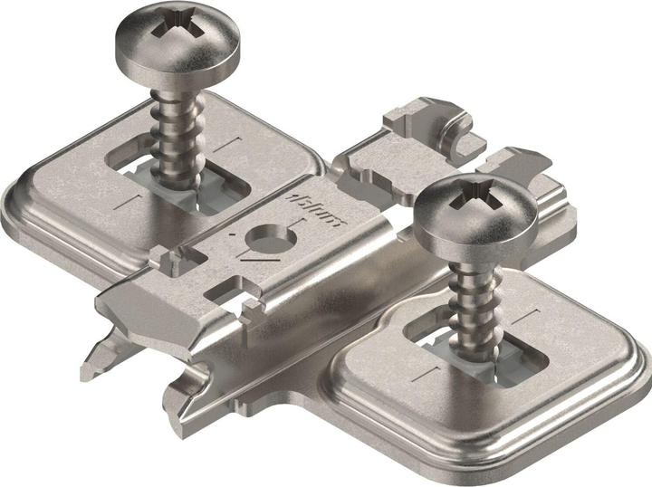 Actual product image Blum Plaques de montage cruciforme CLIP montage d'angle (1 pcs.)