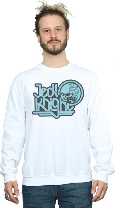 Actual product image Star Wars Mens Clone Wars Jedi Knight Ahsoka Sweatshirt (XL)