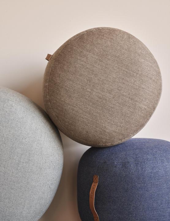 Immagine prodotto Hübsch Pouf con manico in pelle