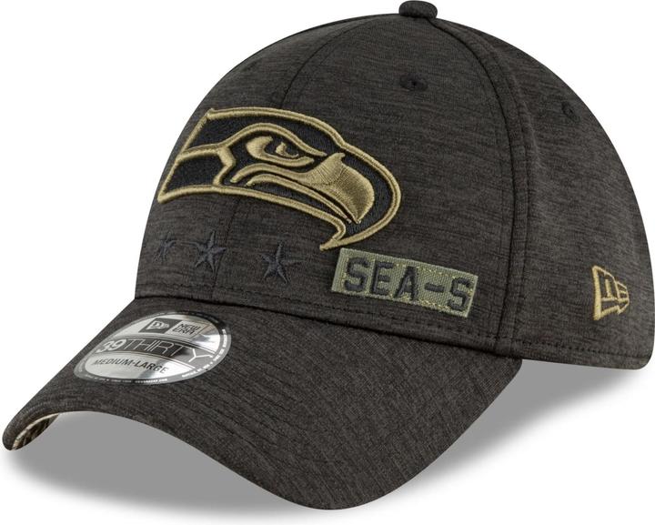 Produktbild New Era NFL Seattle Seahawks 39Thirty Salute to Service Cap (M, L)