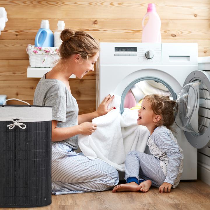 Actual product image Relaxdays Rectangular Hamper (46 l)