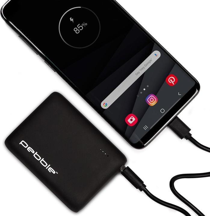 Produktbild veho Pebble PZ10 - Schwarz - Universal - Rechteck - Lithium Polymer (LiPo) - 10000 mA (10000 mAh, 12 W, 37 Wh)