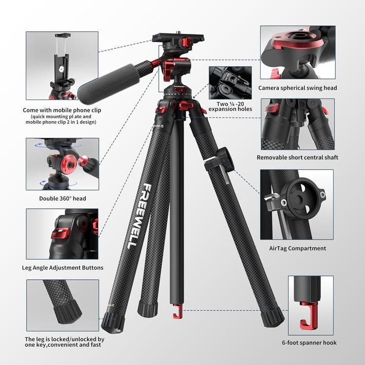 Image du produit Freewell FW-T1 (Carbone)