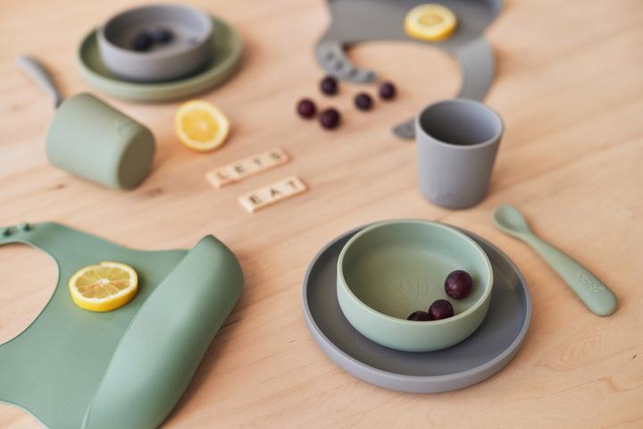 Actual product image Jollein Children's tableware set silicone 4-piece