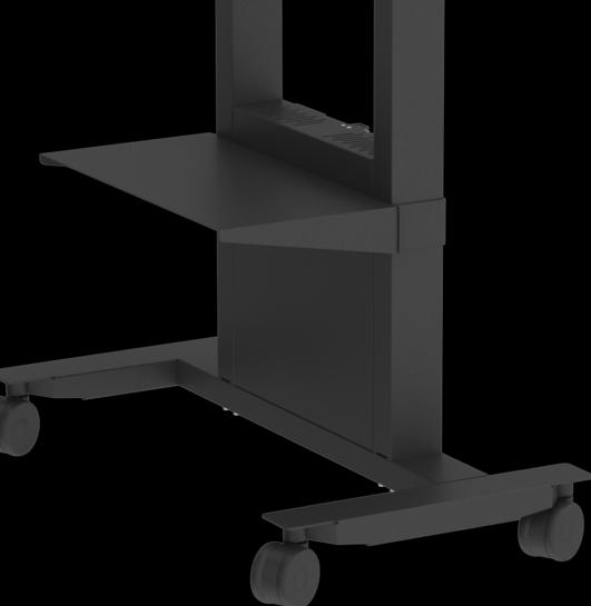 Actual product image SMS Func Mobile Shelf, Black (10 kg)