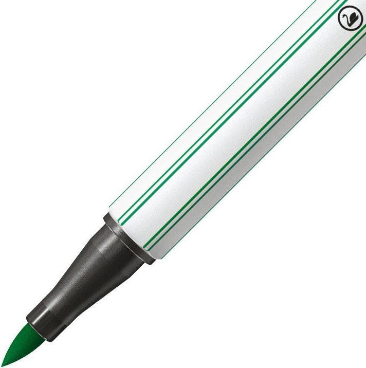 Actual product image STABILO Pen 68 brush Premium felt-tip pen (Green, 1 x)