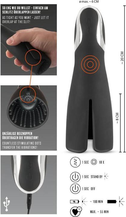 Image du produit Rebel Masturbateur vibrant puissant