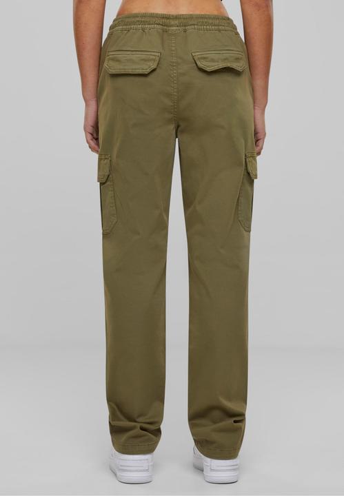 Actual product image Urban Classics Ladies High Waist Twill Cargo Pants (5XL)
