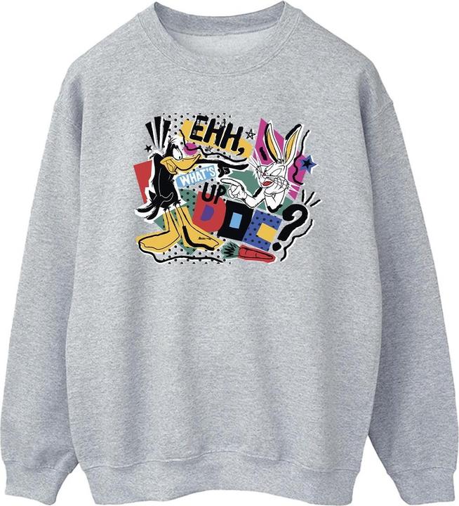 Actual product image Looney Tunes Mens What's Up Doc Pop Art Sweatshirt (M)