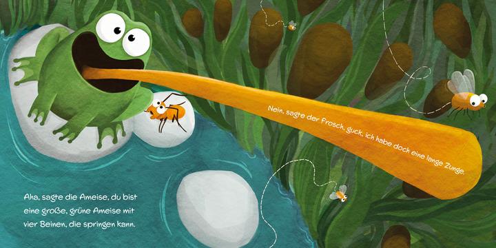 Immagine prodotto Die Ameise und der Frosch (Tedesco)