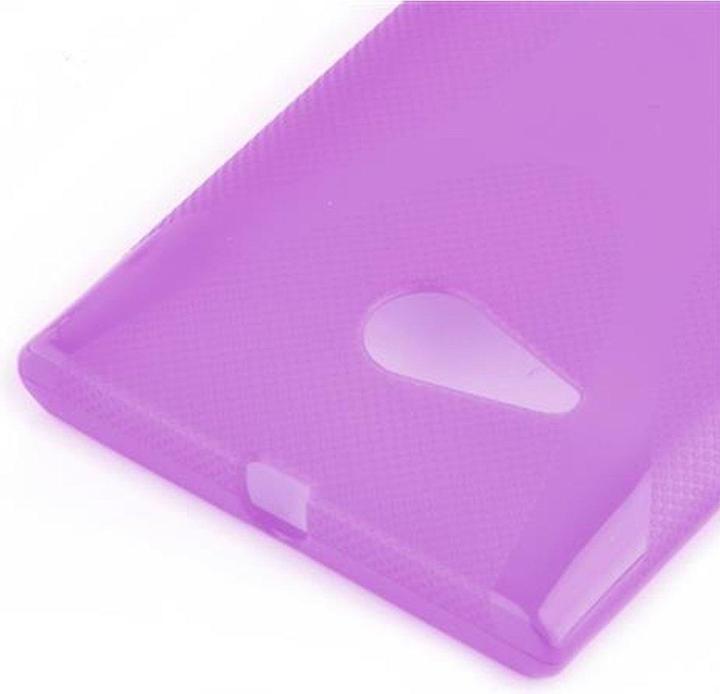 Actual product image Cadorabo TPU X-Line Cover (Nokia Lumia 730)