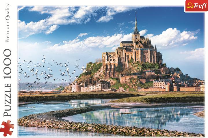 Actual product image Trefl Puzzle 1000 pieces Mont Saint - Michel France (1000 pieces)