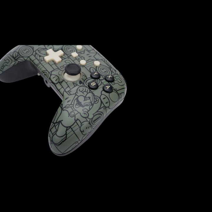 Actual product image PowerA Pro Controller con Filo - Power Up Mario (Switch)