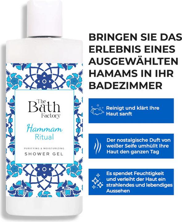 Actual product image The Bath Factory Hamam Duschgel 400ml (400 ml)