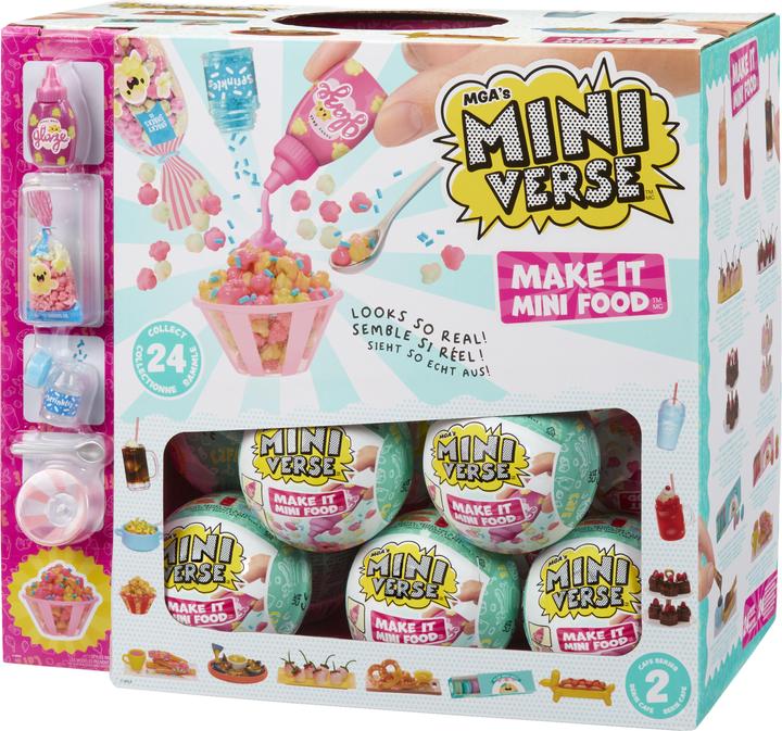 Actual product image MGA s Miniverse- Make It Mini Foods: Cafe in PDQ Series 2A