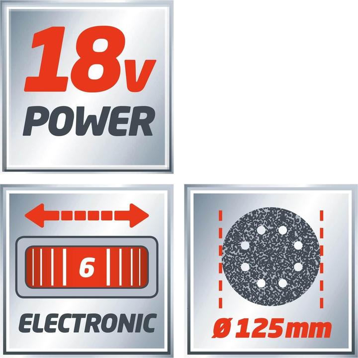 Productafbeelding Einhell TE-RS 18 Li (Excentrische schuurmachine, 0 W)
