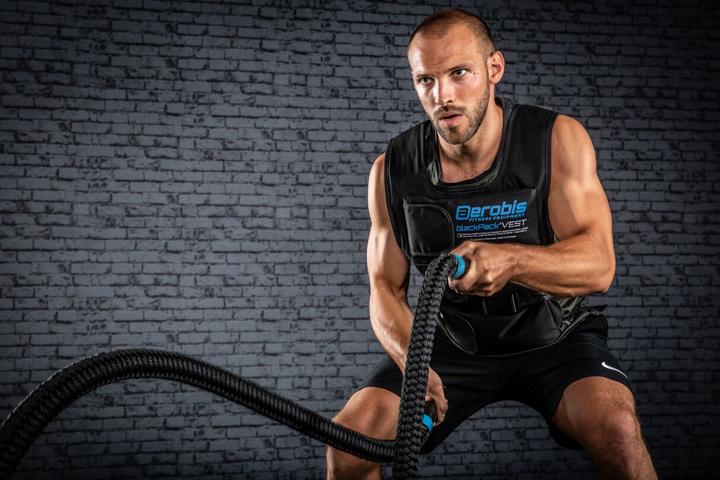 Actual product image Aerobis Battle Rope V2, 30 mm, 15 m