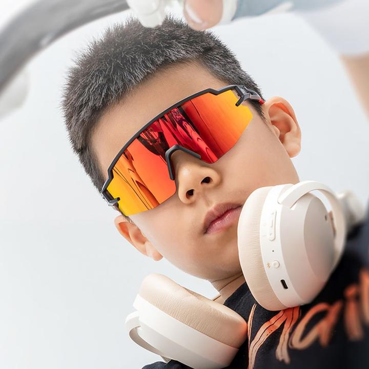 Produktbild Rockbros Other goods Kids Cycling Glasses, Polarized, UV Protection, Children's - White (Polarisiertes Glas)