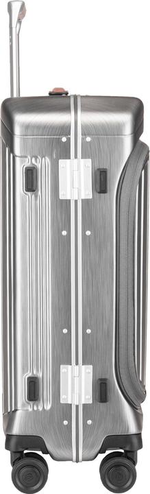 Produktbild Piquadro PQ-Light - Fast-Check Handgepäck Hartschalentrolley Schwarz/Leder (37 l, Handgepäck (bis 50l))