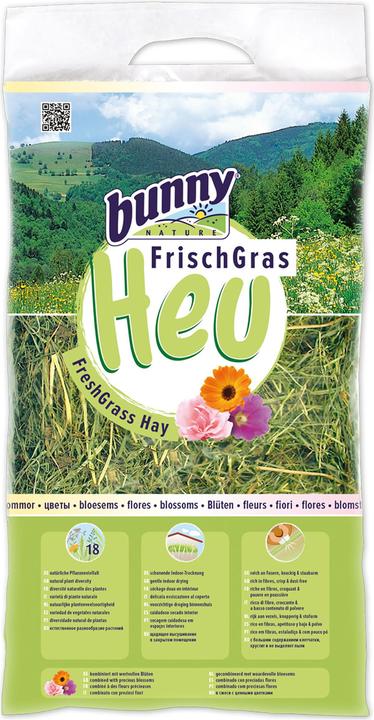 Actual product image Bunny Hay with flowers (0.50 kg, 1 x)
