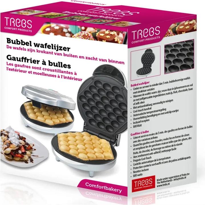 Actual product image Trebs 04.80.0095 Bubble waffle iron