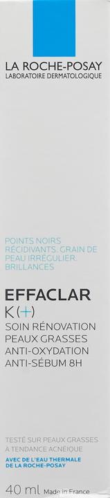 Actual product image La Roche Posay Effaclar K (+) (40 ml, Day cream)