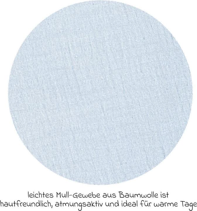 Produktbild Alvi Schlafsäcke Sommer-Schlafsack mit Füssen Musselin / Sleep-Overall