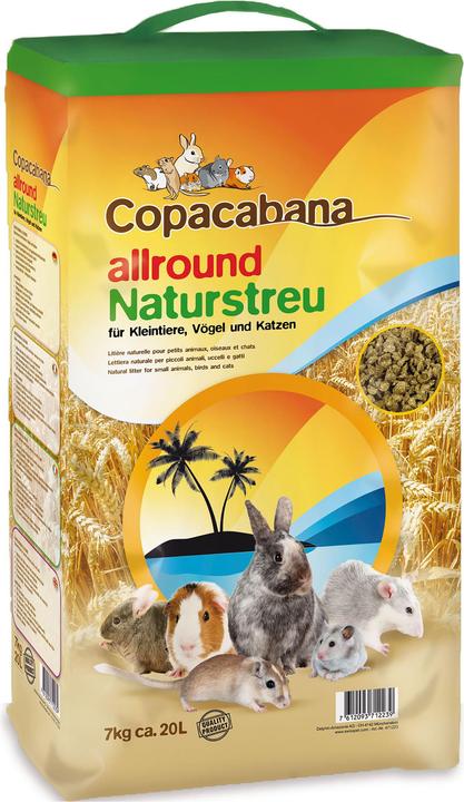 Immagine prodotto Copacabana Rifiuti naturali a tutto tondo (7 kg, Lettiera)