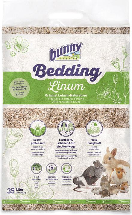 Bunny Bedding Linum (3.55 kg, Einstreu)