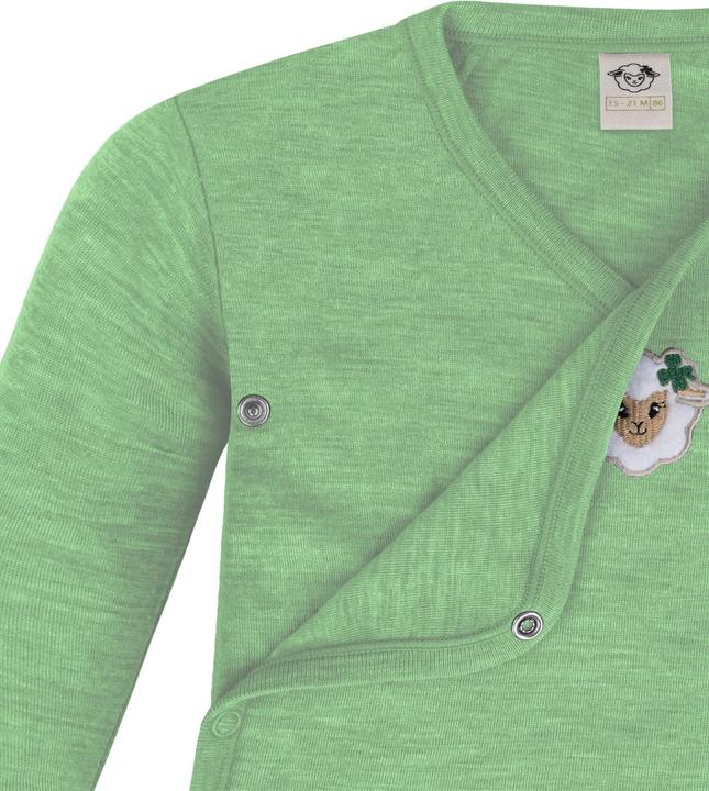 Immagine prodotto Normani Confezione da 3 pezzi di body a maniche lunghe in merino per bambino e bambina - 9355 (74)
