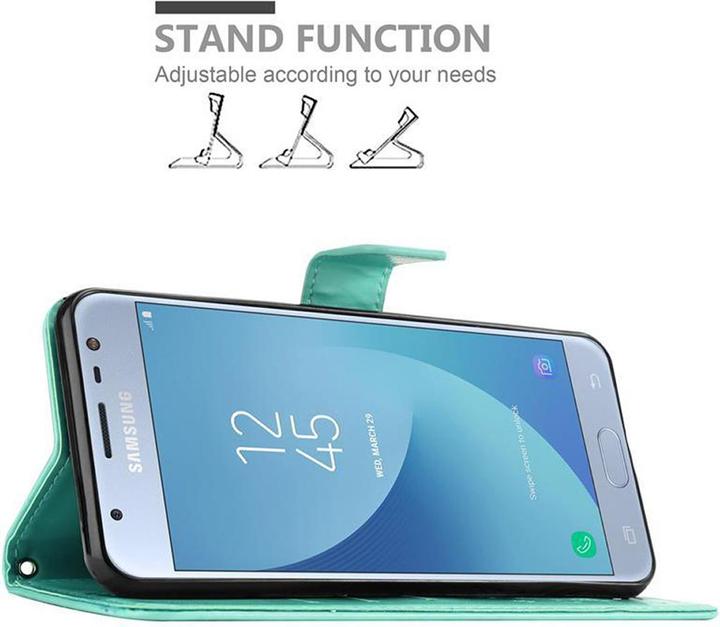 Productafbeelding Cadorabo Bloemen Boekomslag (Samsung Galaxy J3 (2017))