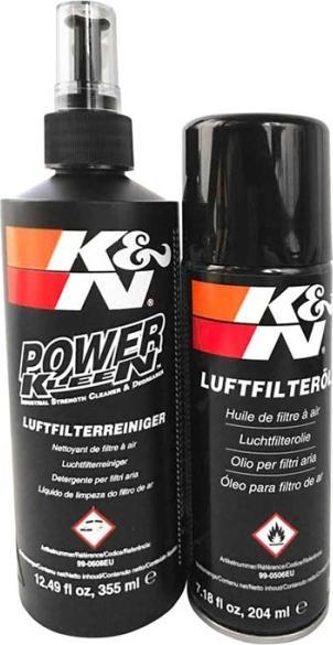 Image du produit K&N kit nettoyant filtre à air lubrifiant