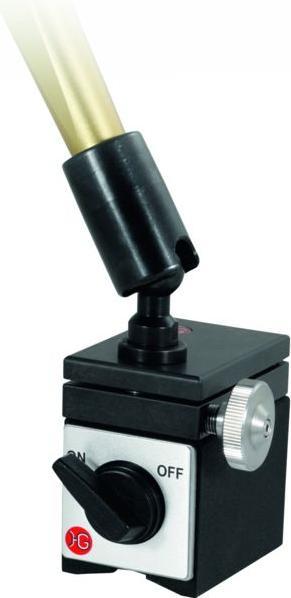 Produktbild HG Hydraulisches Magnet-Messstativ (mit Fuss) mit hydraulischer Feineinstellung am Fuss, Ausladung: 4