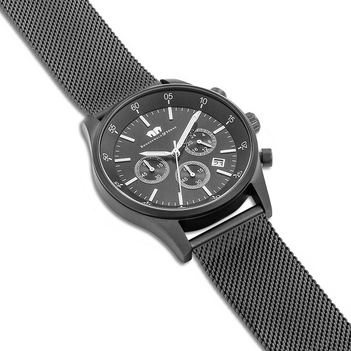 Produktbild Herren Chronograph Goodwill Edelstahl grau - 26525 (Chronograph, 43 mm)