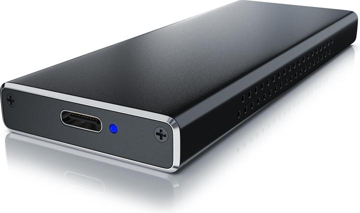 Produktbild CSL Festplatten Gehäuse, M.2 Key-M PCIe Festplattengehäuse extern USB 3.2 für NVME M.2 SSDs, UASP (M.2)