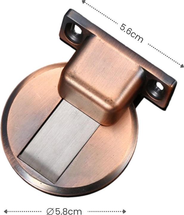 Actual product image Hermex Magnetischer Türstopper Türdämpfer Türschnäpper Türpuffer Türkeil (1 Piece)