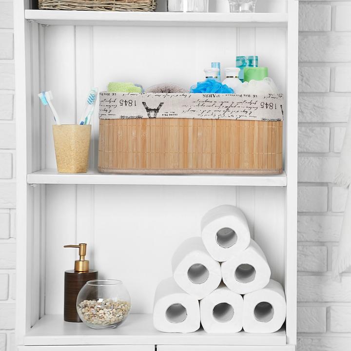 Actual product image Relaxdays Storage Basket (1 x, 38 x 28.5 x 16.5 cm)