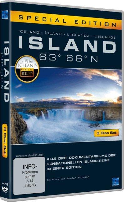 Immagine prodotto Islanda 63° 66° N Edizione speciale (DVD, 2015, Tedesco, Inglese)