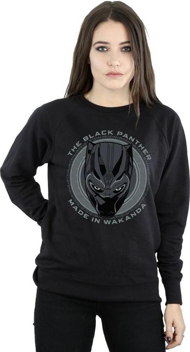 Immagine prodotto Black Felpa in cotone Made In Wakanda (S)