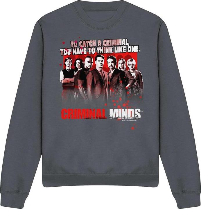 Immagine prodotto Criminal Minds Think Like One Felpa Adulto Unisex (M)