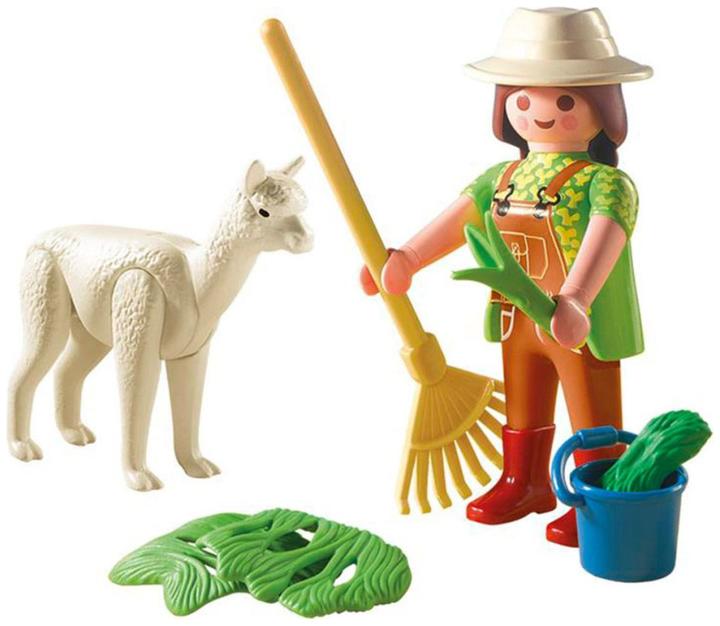 Produktbild Playmobil Tierpflegerin mit Alpaka (4944, Playmobil City Life)