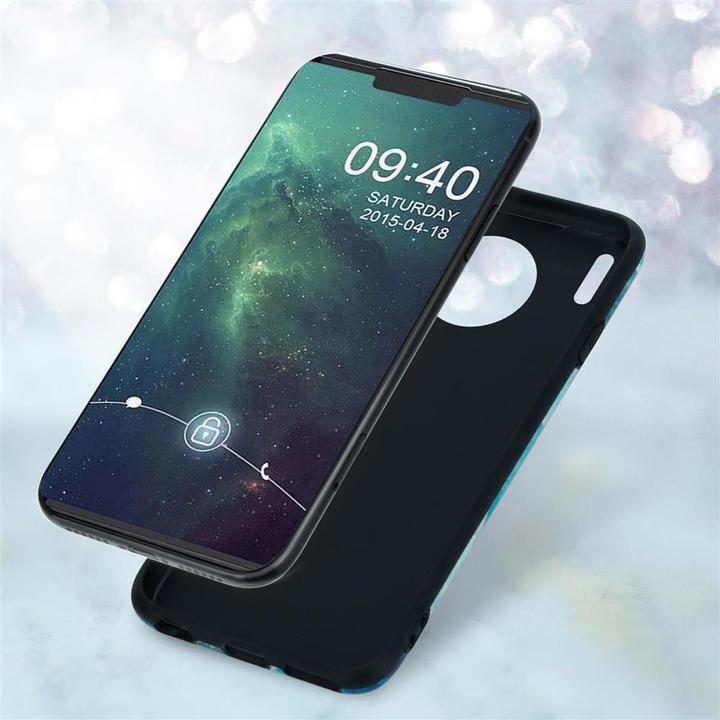 Produktbild Cadorabo IMD TPU Bunter Marmor Cover (Huawei Mate 30)