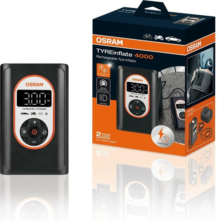 Actual product image Osram Tyreinflate 4000 (8.30 bar)