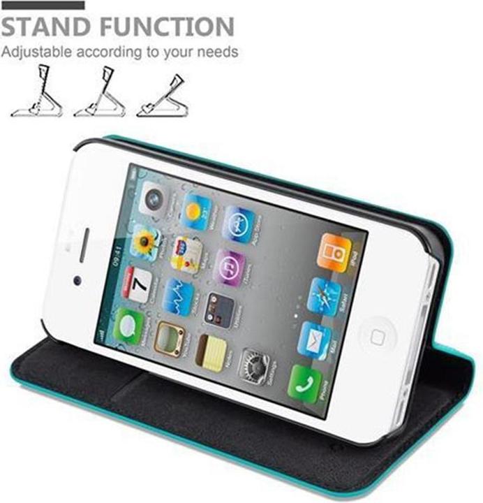 Immagine prodotto Cadorabo Copertina magnetica invisibile del libro (Apple iPhone 4s, Apple iPhone 4)