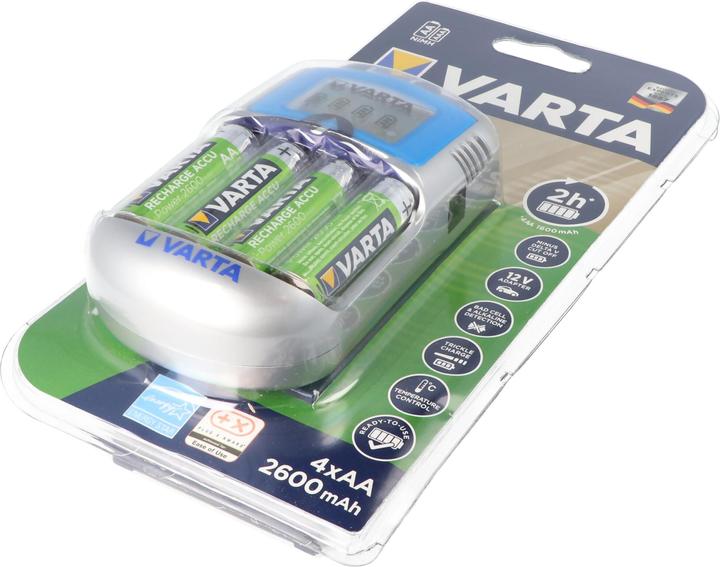 Actual product image Varta LCD Charger (1 pcs., AAA, AA, 2600 mAh, Chargers without battery)