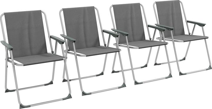 Produktbild Outsunny Campingklappstuhl im 4er Set