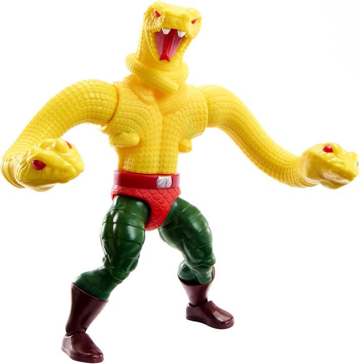 Actual product image Mattel Masters of the Universe Origins Actionfigur Deluxe King Hiss